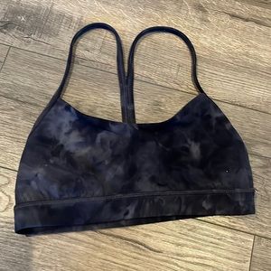Lululemon Flow Y Bra Diamond Dye Pitch 6